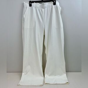 Joie Wide Leg Pants in White XL